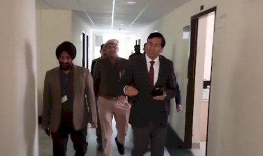 surprise visit of government secretary dr samit sharma to gopalan directorate