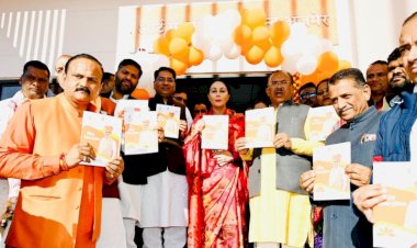 diya kumari released district development booklet