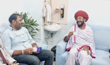 vikram dewasi became a president of sirohi cricket association