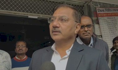 jalore district collector conducted surprise inspection of district hospital