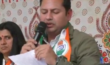 vaibhav gehlot enumerated the works of ashok gehlot government raised questions on bhajanlal government