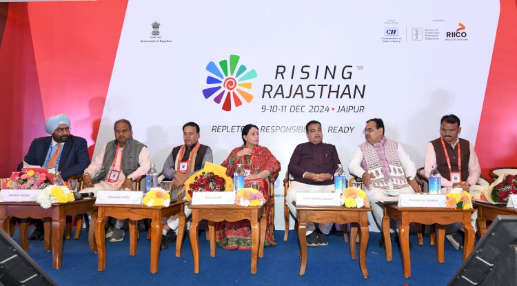 nitin gadkari aims to make indias economy 5 trillion dollars in rising rajasthan summit
