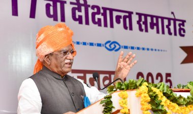 governor haribhau bagdes address at the convocation ceremony