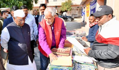 governor haribhau bagde reached sarthak manav leprosy home