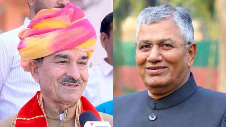 madan rathore and pp choudhary pali mp for sansad ratna award