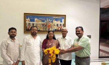 banaskantha mp meet with sanyam lodha in sheoganj