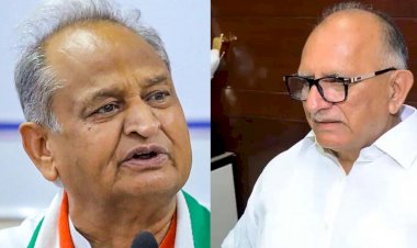 oral war between ashok gehlot and ashok parnami