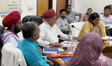 bjp official distrusts government sirohi disha meeting