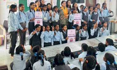 udaipur menstrual hygiene good touch bad touch workshop