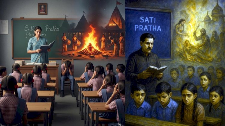 sati pratha curriculum misrepresentation animosity blog by neelu shekhawat