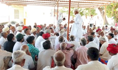 farmer sammelan in sirohi rajasthan