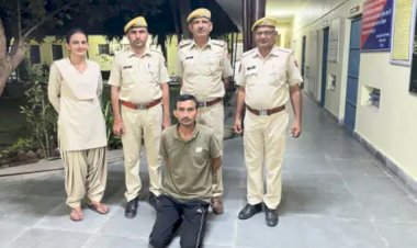 bhinmal police arrests rewarded accused fake paper case