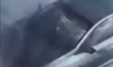 aburoad manpur car fire tourists safe