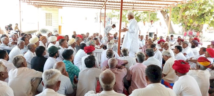 farmer sammelan in sirohi rajasthan