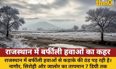 rajasthan cold wave nagaur sirohi 7 degrees mount abu zero
