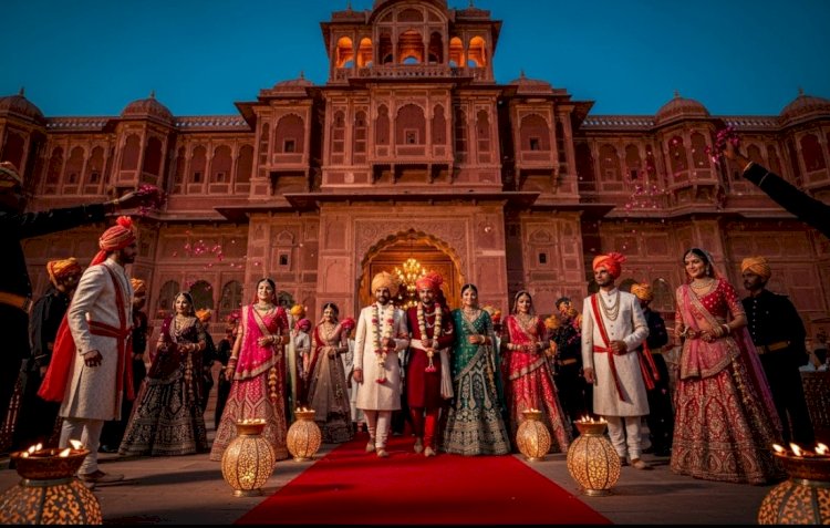 bikaner 51 newly married couples royal welcome