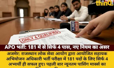 rpsc apo recruitment 181 posts only 4 qualified