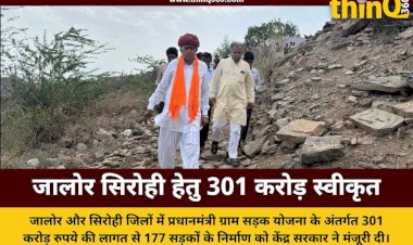 jalore sirohi lok sabha 301 crore pmgsy road approval