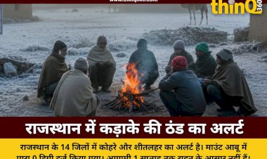 rajasthan cold wave fog alert mount abu weather update