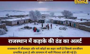 rajasthan weather update cold wave triple alert 7 cities below 5 degrees