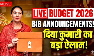 rajasthan budget 2026 27 diya kumari highlights