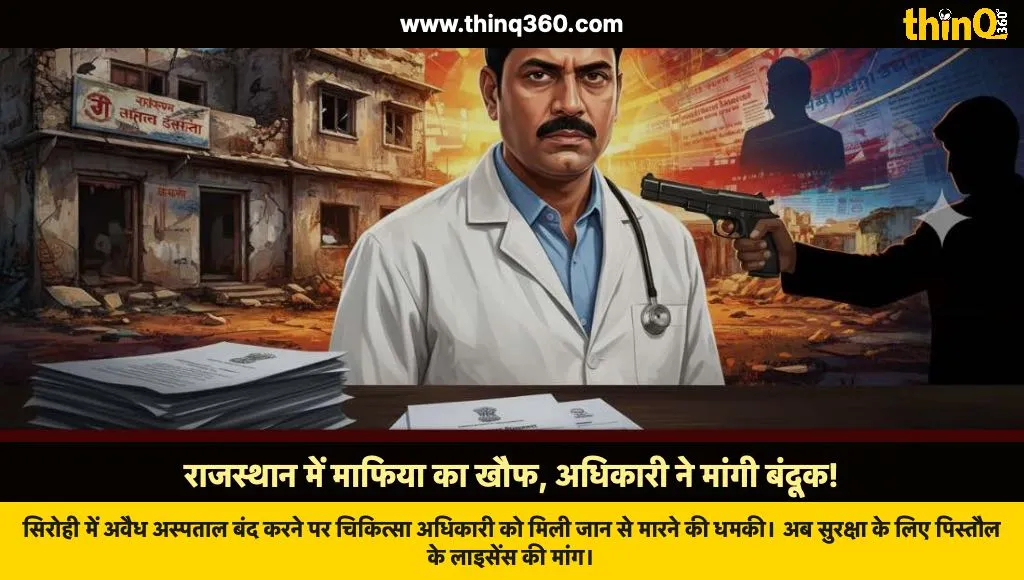 medical officer threatened illegal hospital sirohi rajasthan