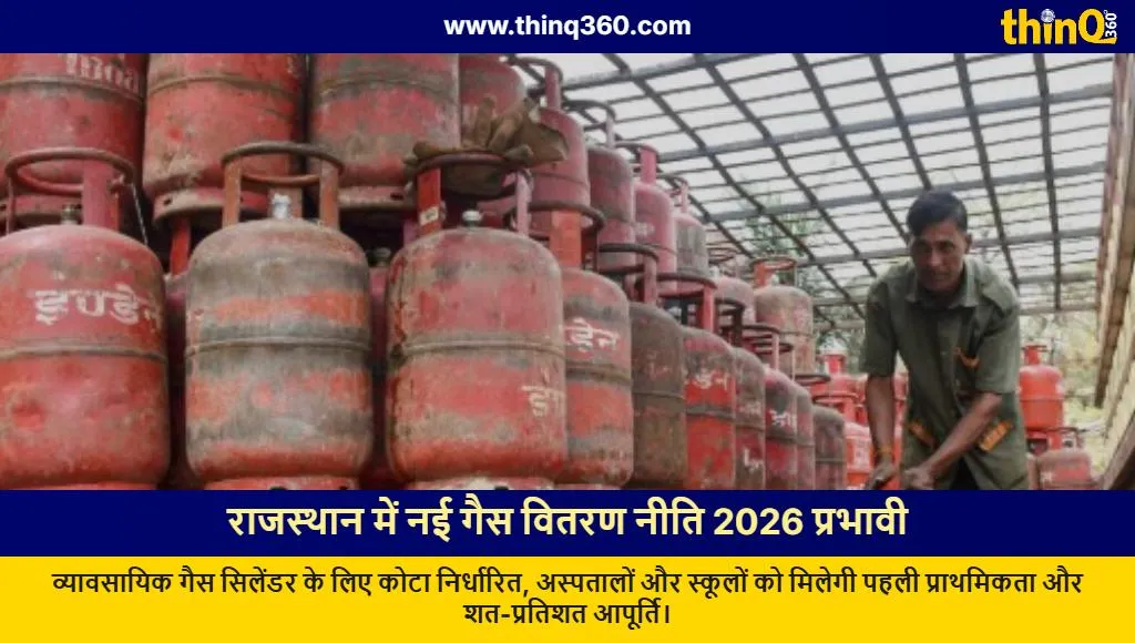 rajasthan lpg new commercial gas policy 2026