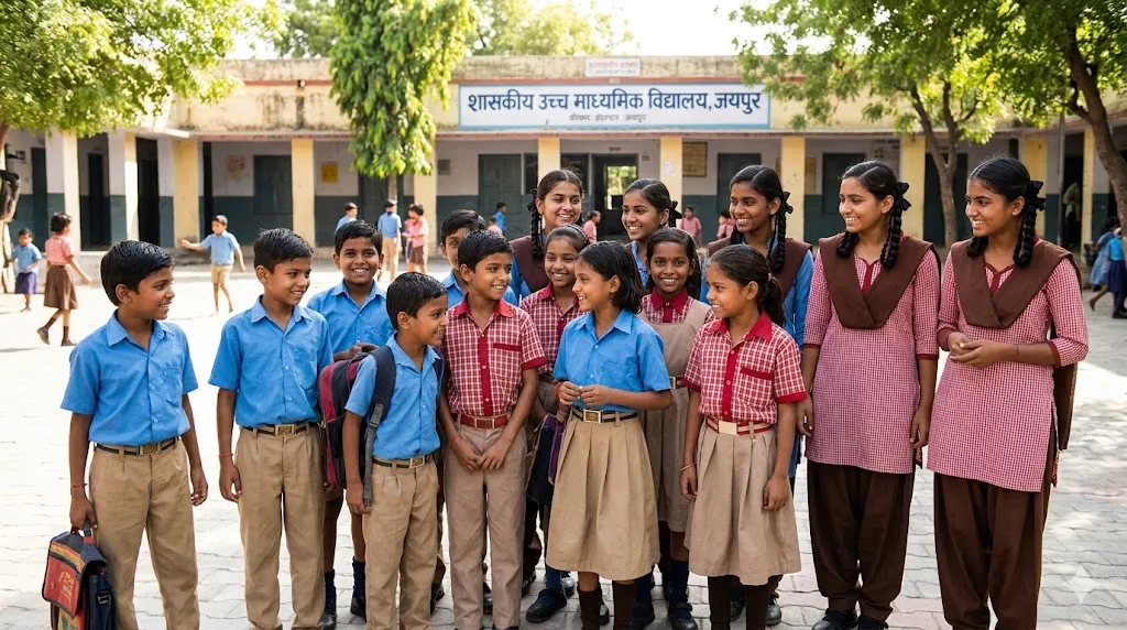 rajasthan private school inspection books uniform action