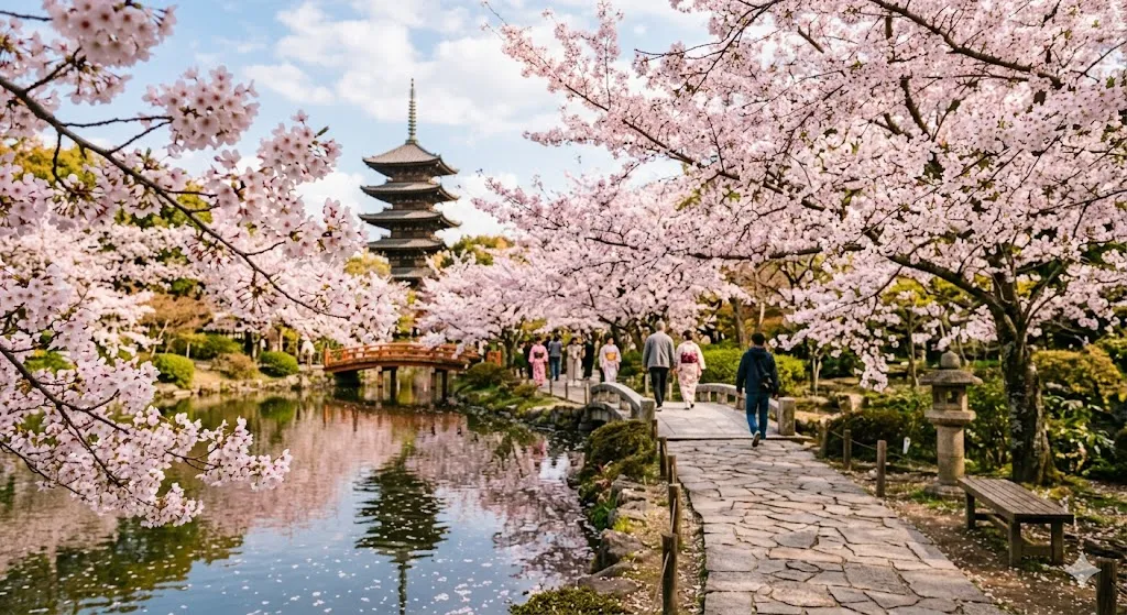 japan cherry blossom season travel guide 2024