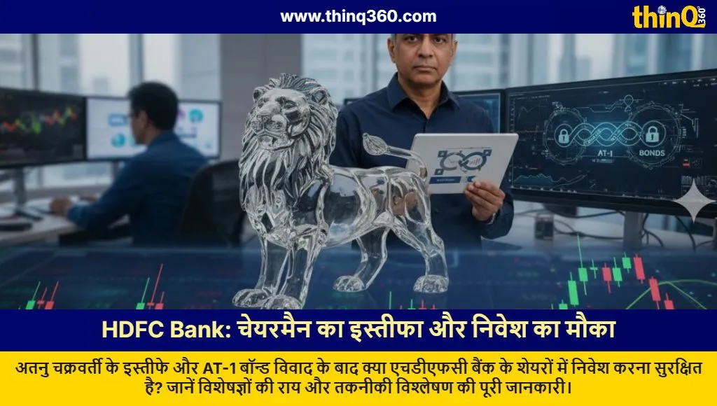 hdfc bank share price analysis chairman resignation at1 bond issue