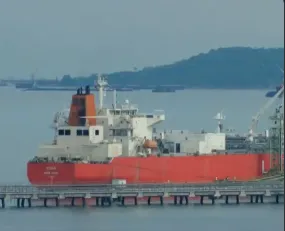 indian ship green sanvee hormuz strait mumbai lpg