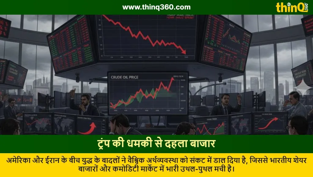 trump iran war threat stock market crash oil prices surge