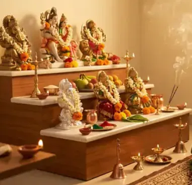 vastu tips for home temple broken idols and worship rules