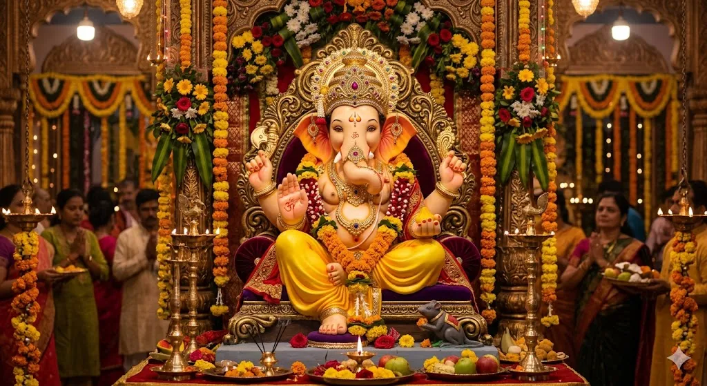 lord ganesha family tree sons daughters grandsons names