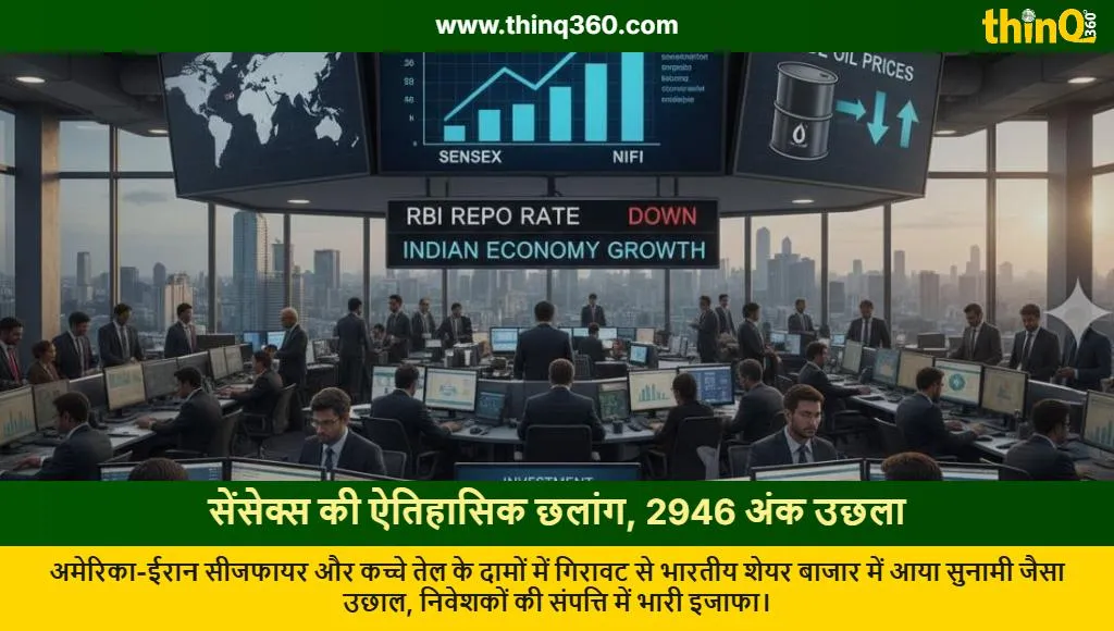 sensex nifty record surge us iran ceasefire crude oil drop