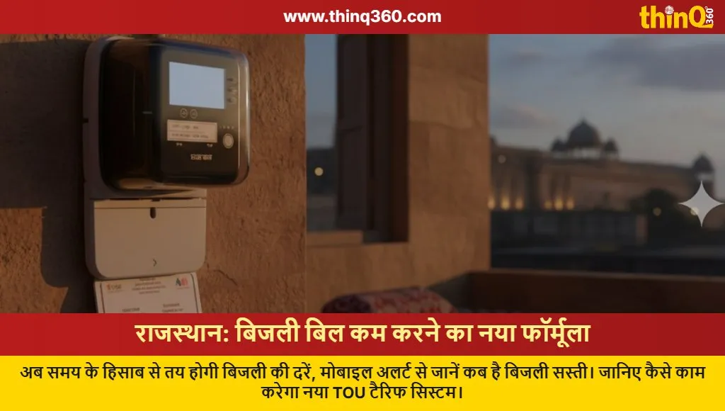 rajasthan electricity bill reduction tou tariff concept jaipur