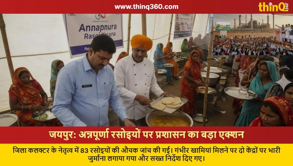 jaipur annapurna kitchen raids collector action