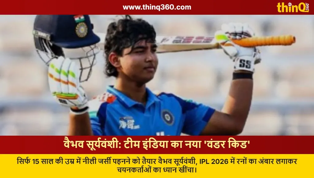 vaibhav suryavanshi team india debut ireland tour ipl 2026