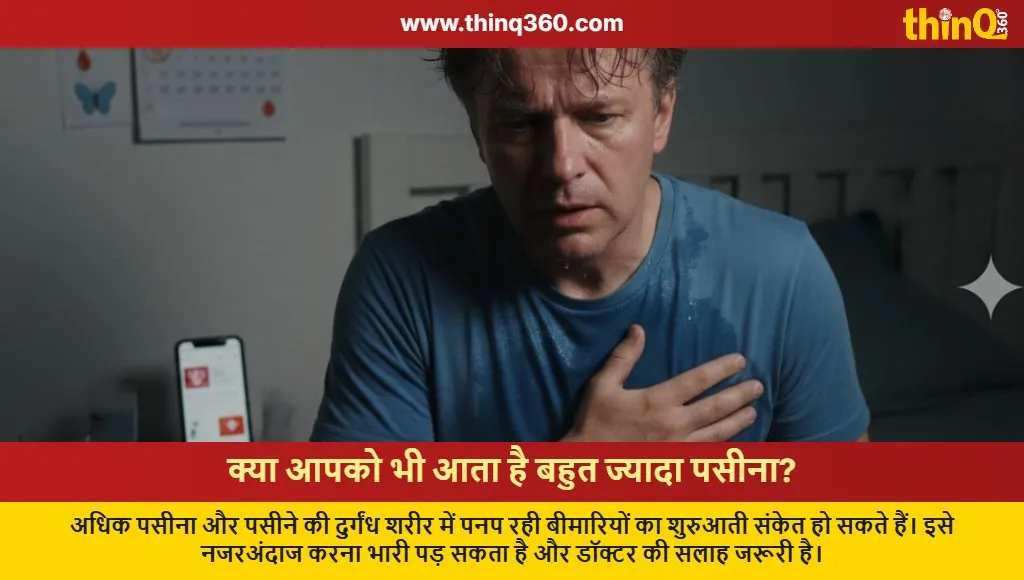 excessive sweating health risks hyperhidrosis symptoms