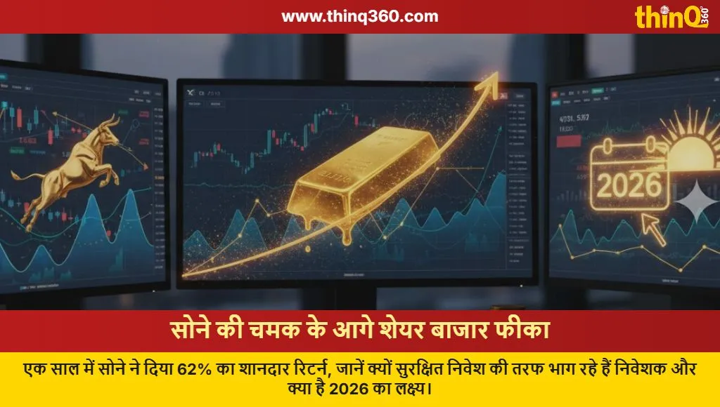 gold vs stock market returns 2025 forecast