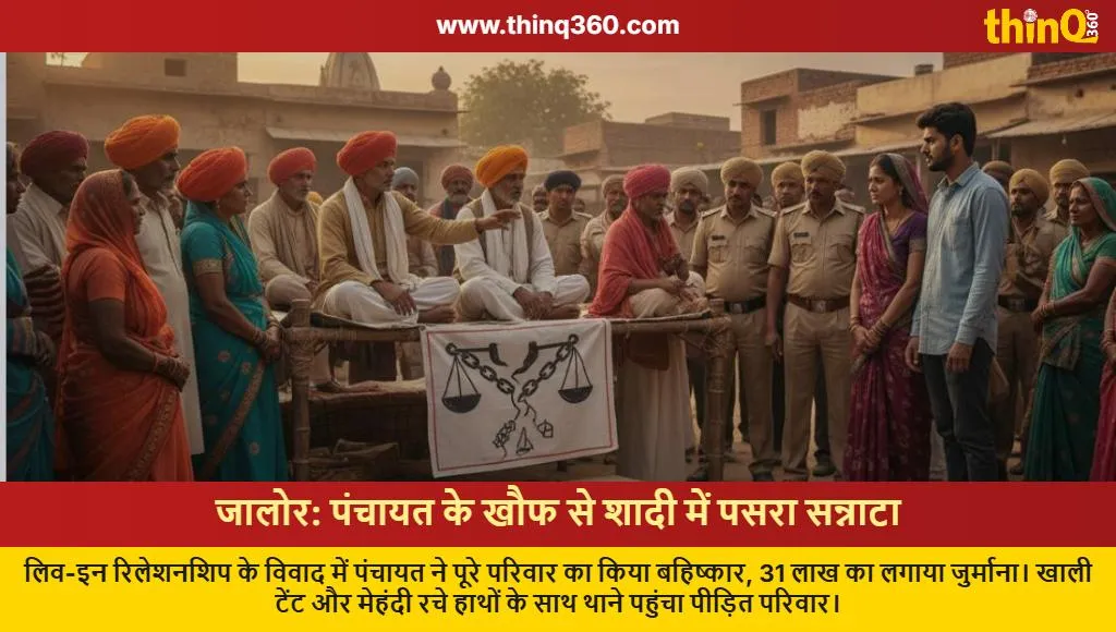 jalore panchayat boycott family wedding live in relationship dispute