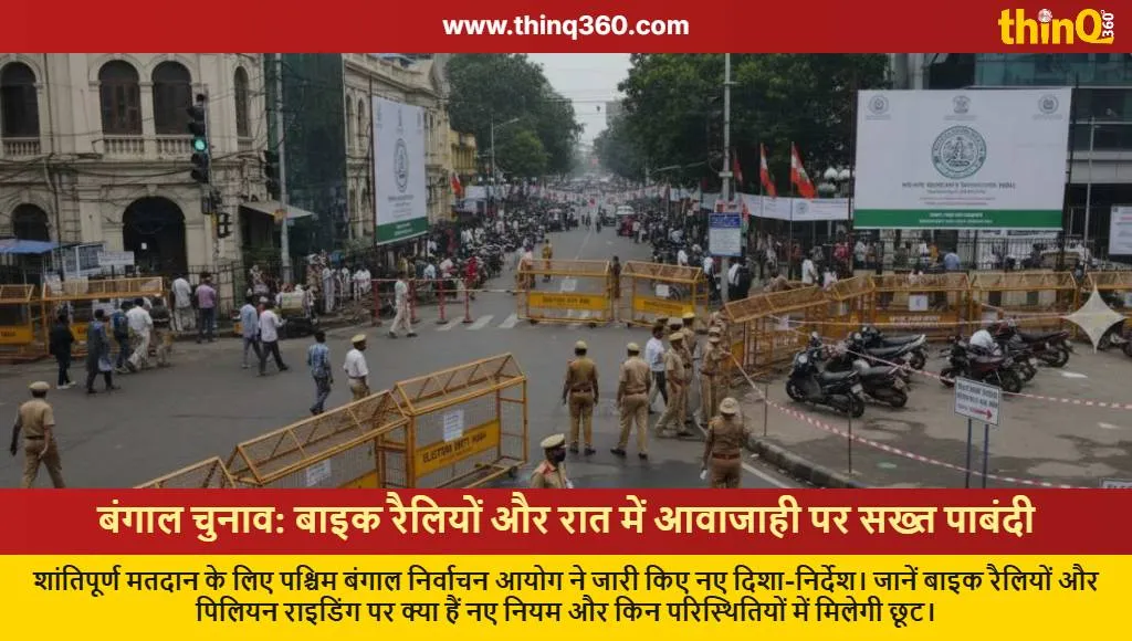 west bengal election motorcycle ban guidelines 2024