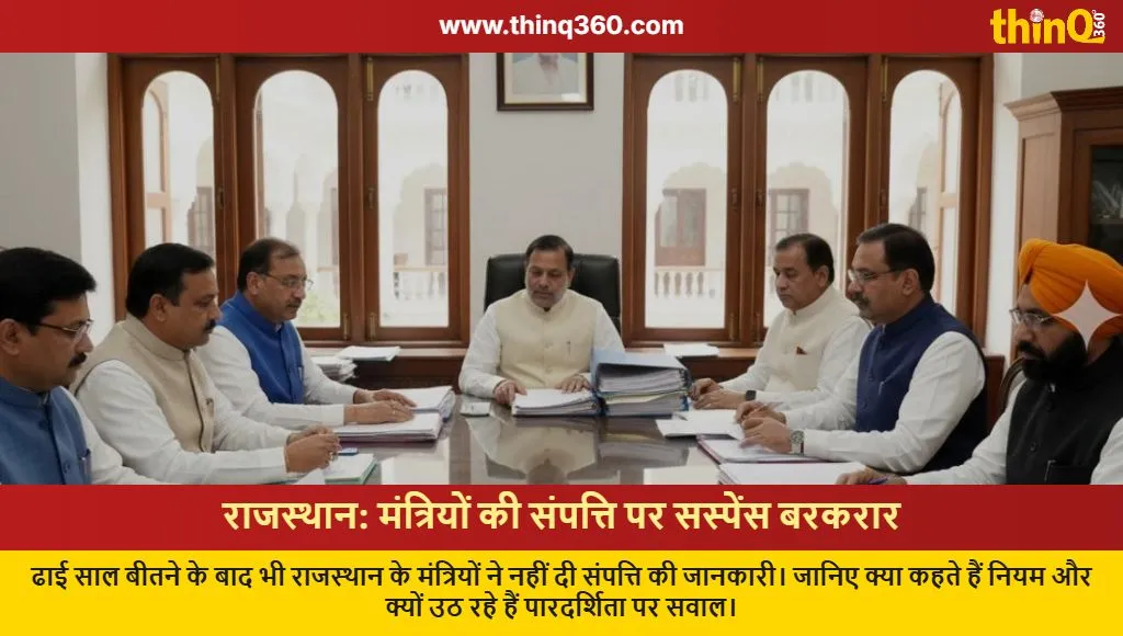 rajasthan ministers asset disclosure delay bjp government