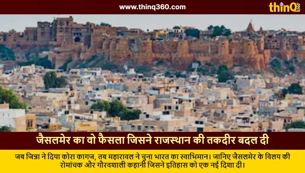 rajasthan diwas jaisalmer jinnah blank paper history