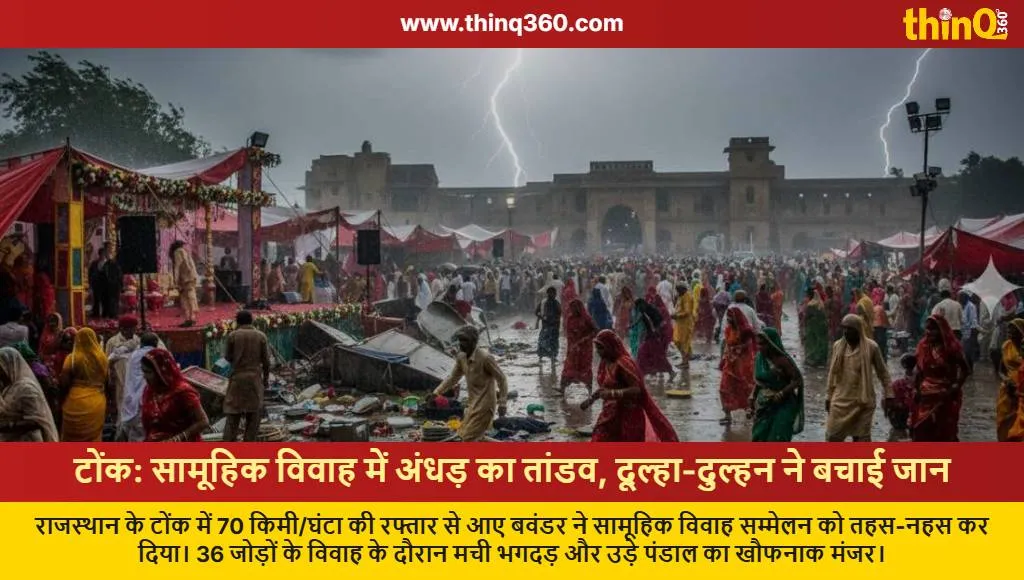 tonk mass wedding storm rajasthan dhakad samaj