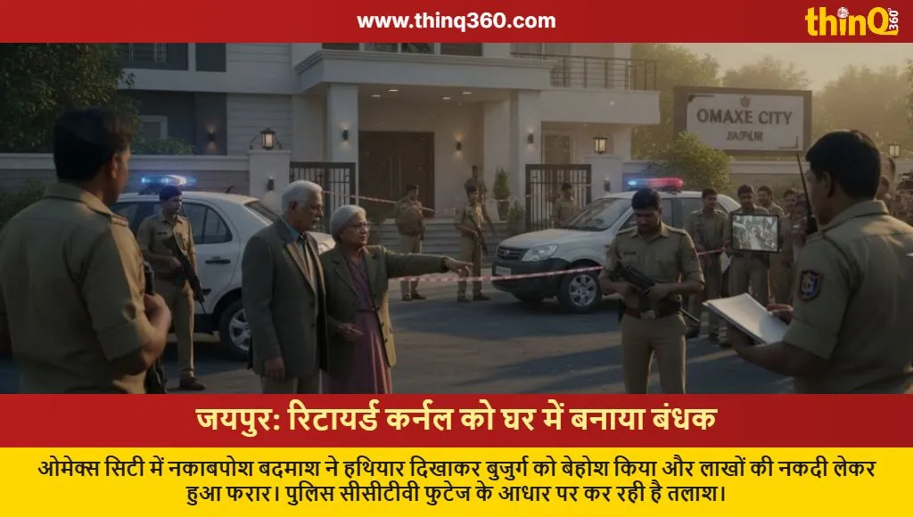 jaipur retired colonel robbery hostage case