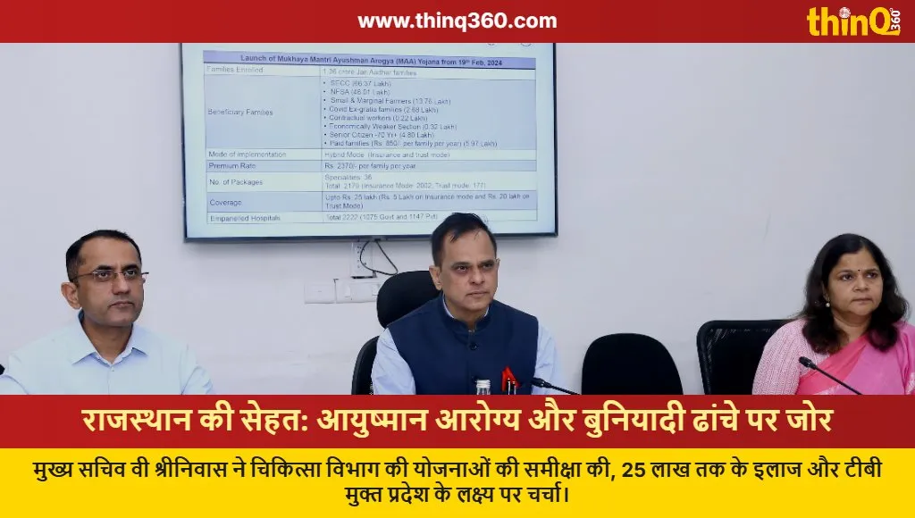 rajasthan ayushman arogya yojana health infrastructure update
