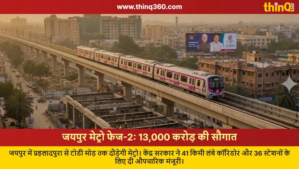 jaipur metro phase 2 project approval update