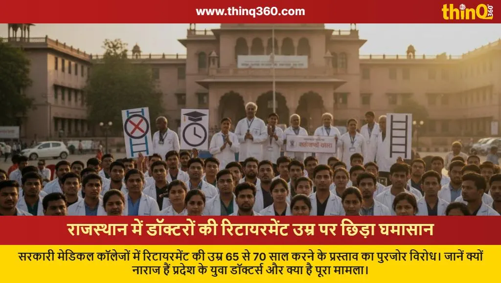 rajasthan medical college doctors retirement age dispute