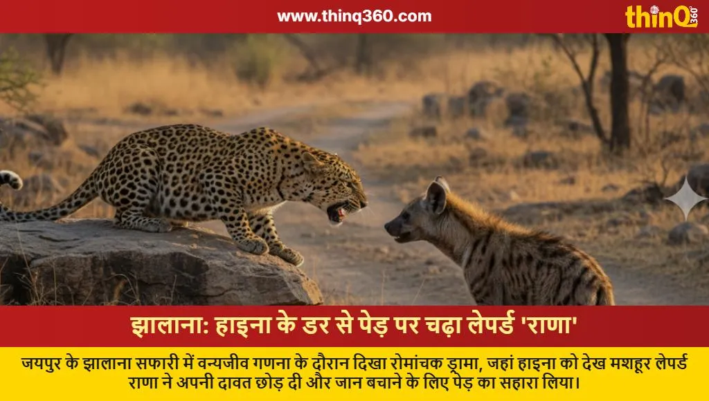 jaipur jhalana leopard rana hyena encounter wildlife census